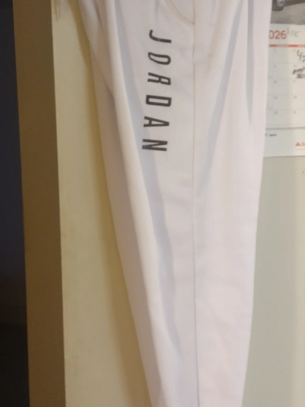 Jordan Men’s White Jogger Pants 2xl $8